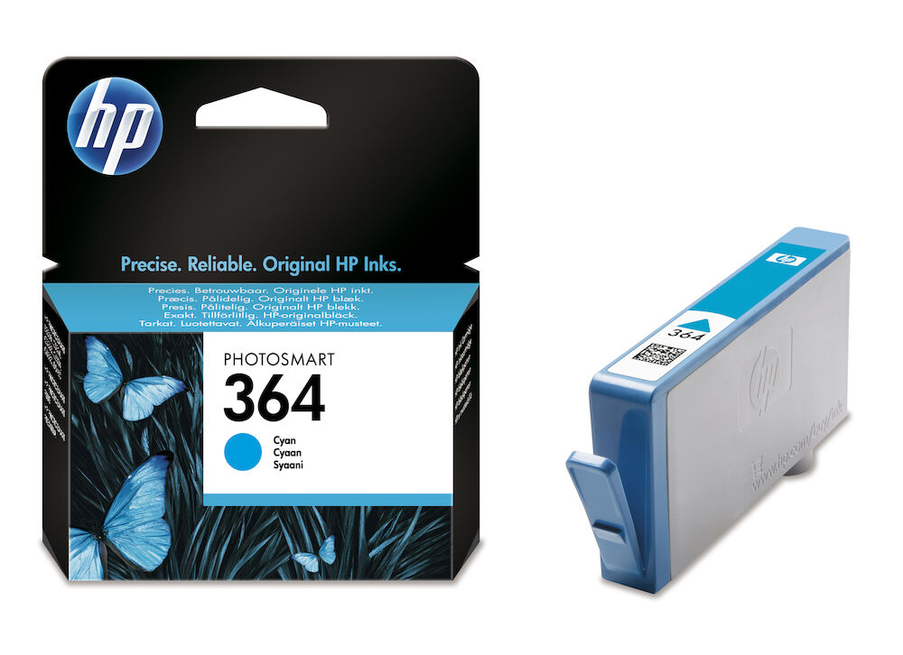 HP Bläckpatron No364 Vivera cyan