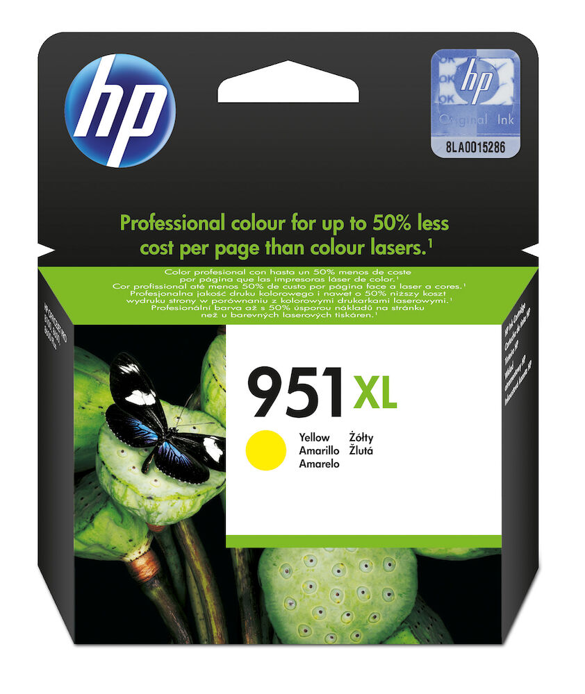 HP Bläck 951XL CN048AE gul