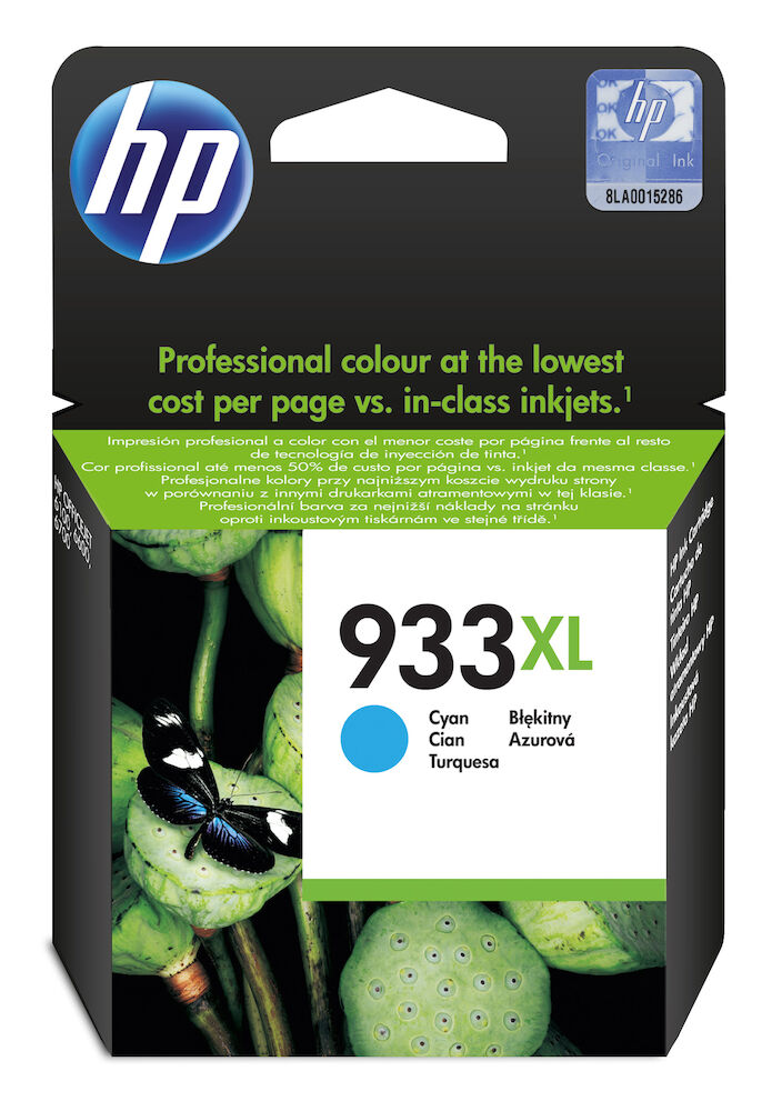 HP Bläck 933XL CN054AE cyan