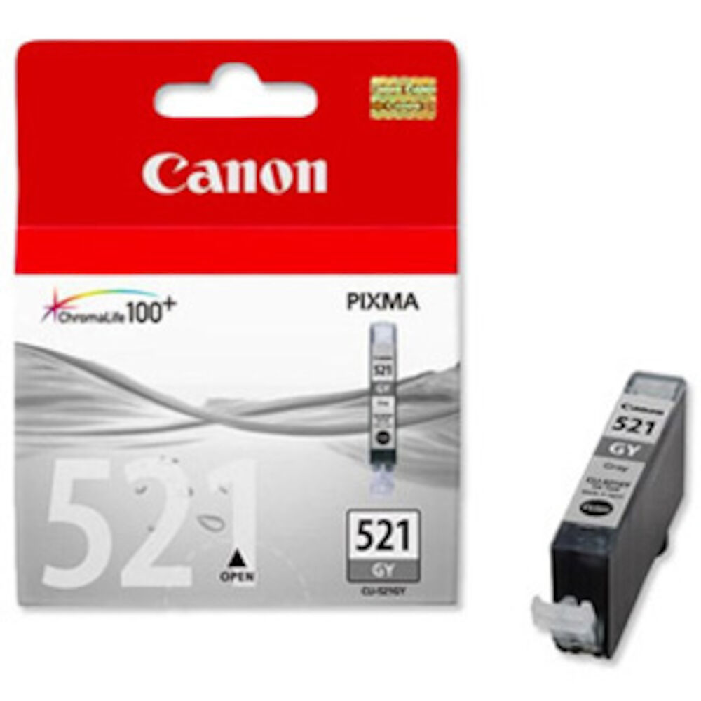 Canon Bläckpatron CLI-521 grå