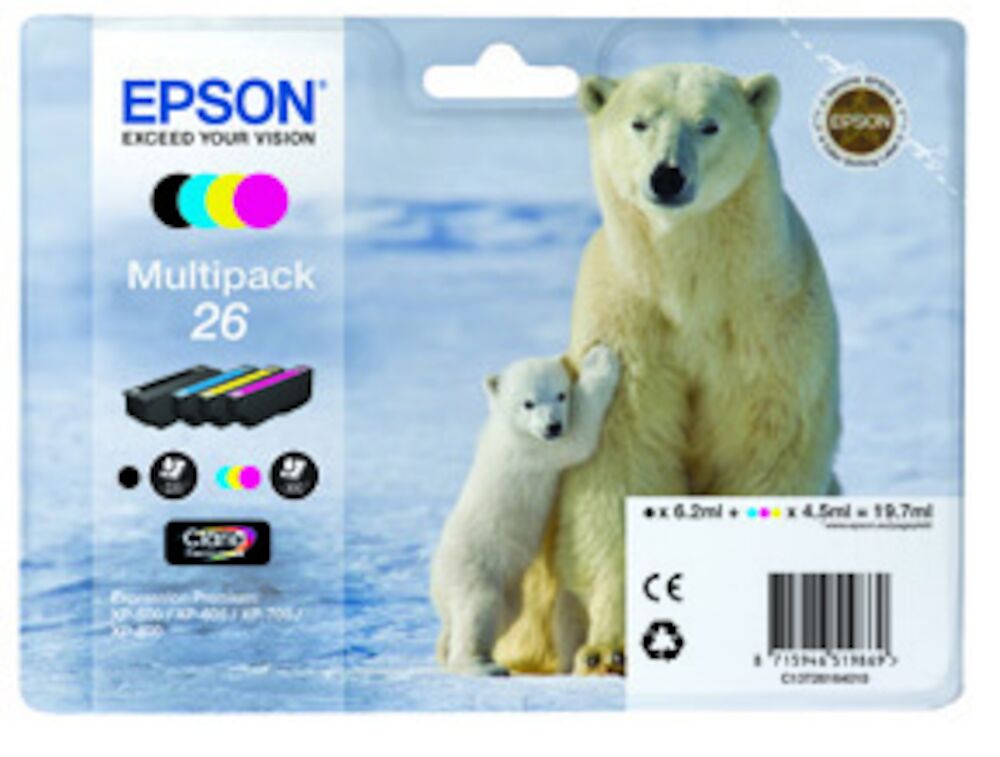 Epson Bläckpatron T2616 4/fp