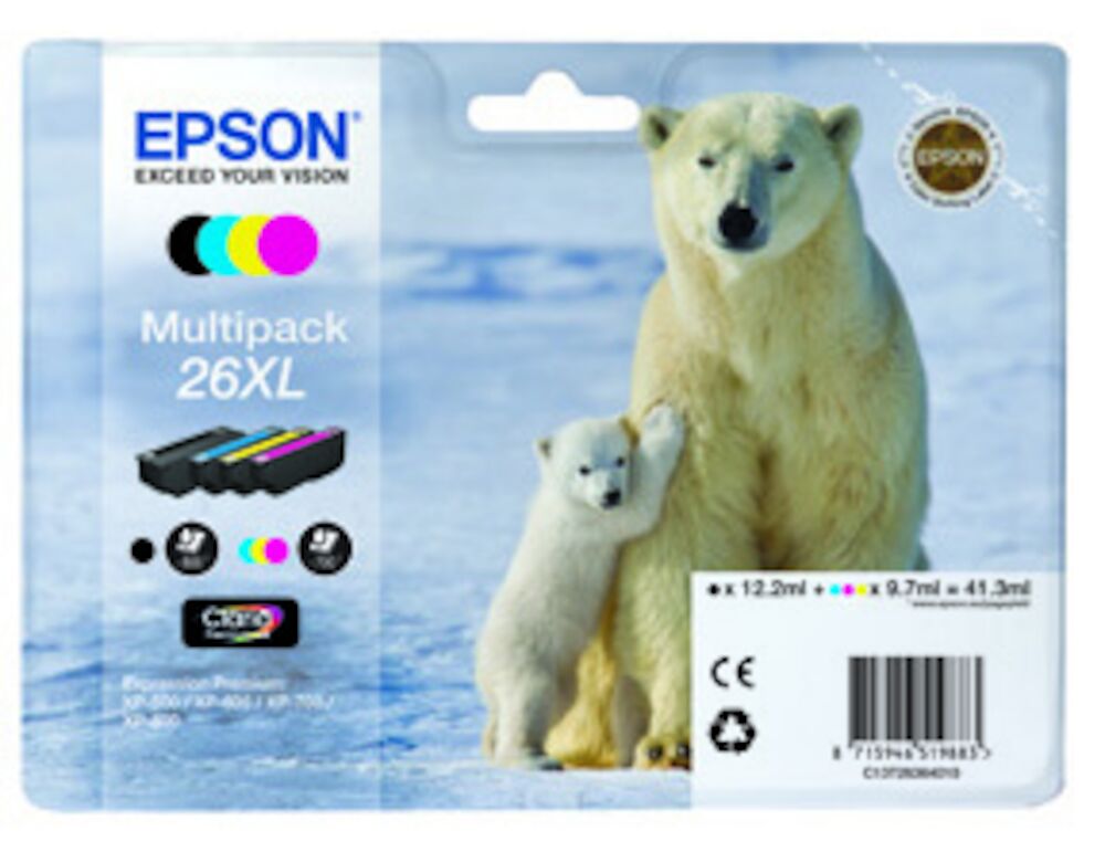 Epson Bläckpatron 26XL 4/fp