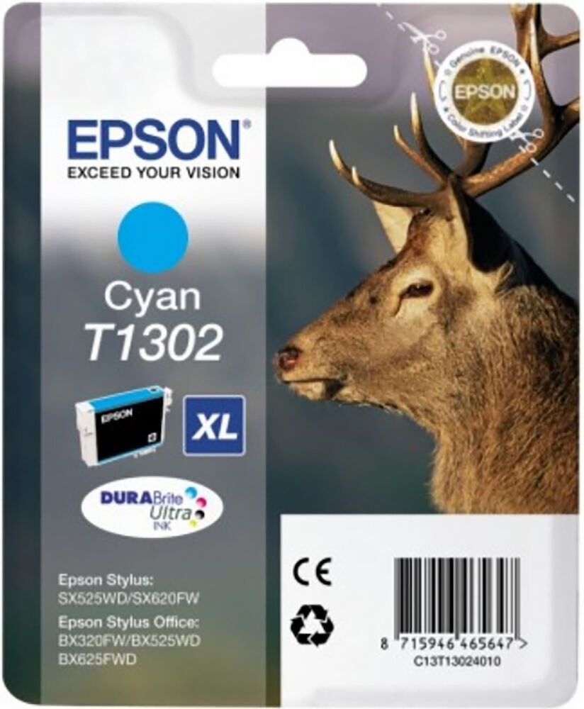 Epson Bläck T1302 cyan