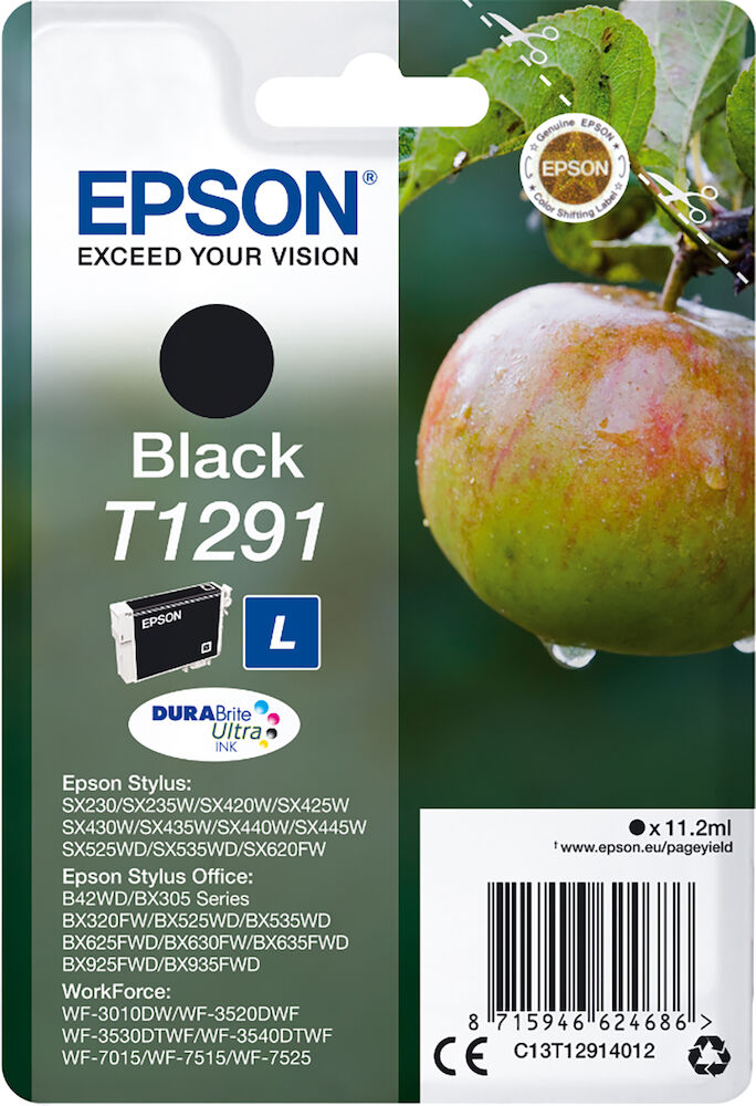 Epson Bläck T1291 svart