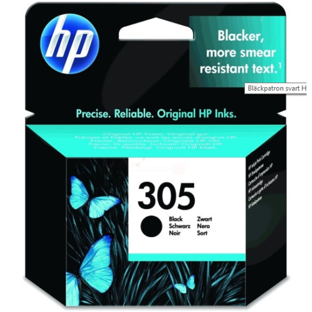 HP Bläck 305 3YM61AE svart