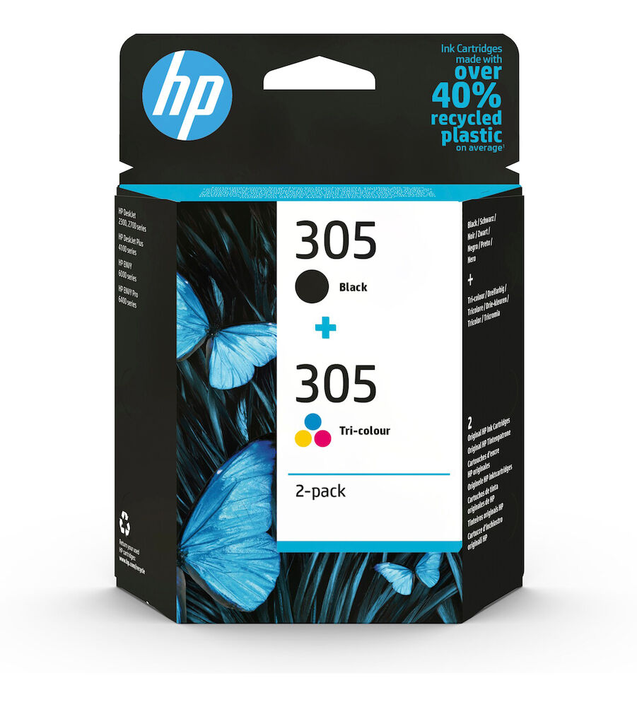 HP Bläck 305 6ZD17AE CMYK 2/fp