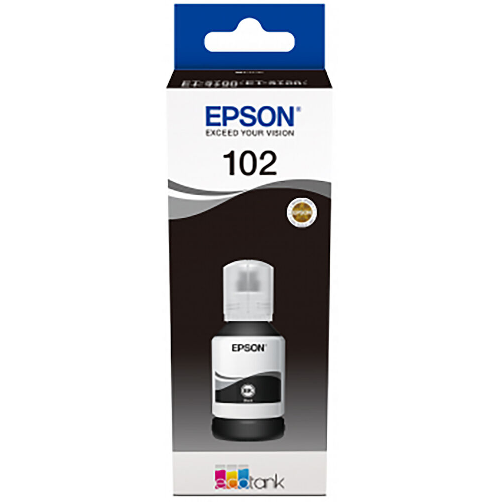 Epson Bläck 102 svart 7,5k