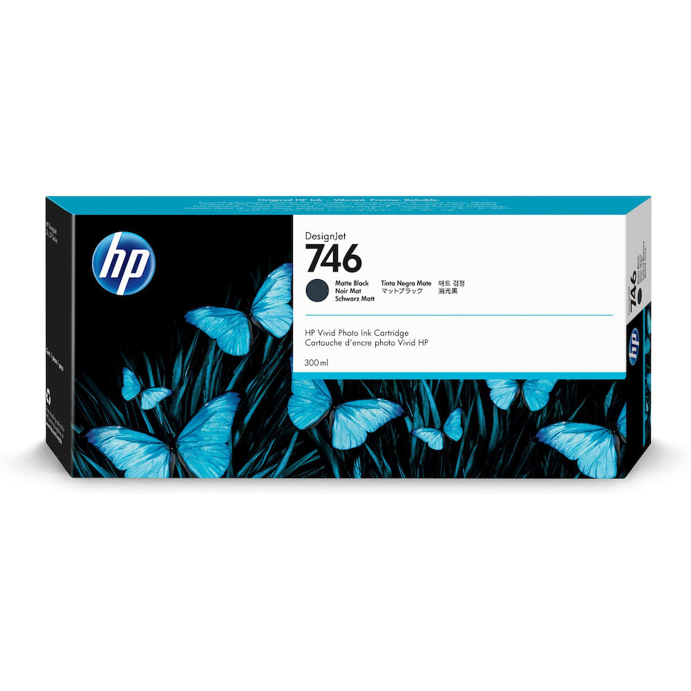 HP Bläck 746 P2V83A matt svart
