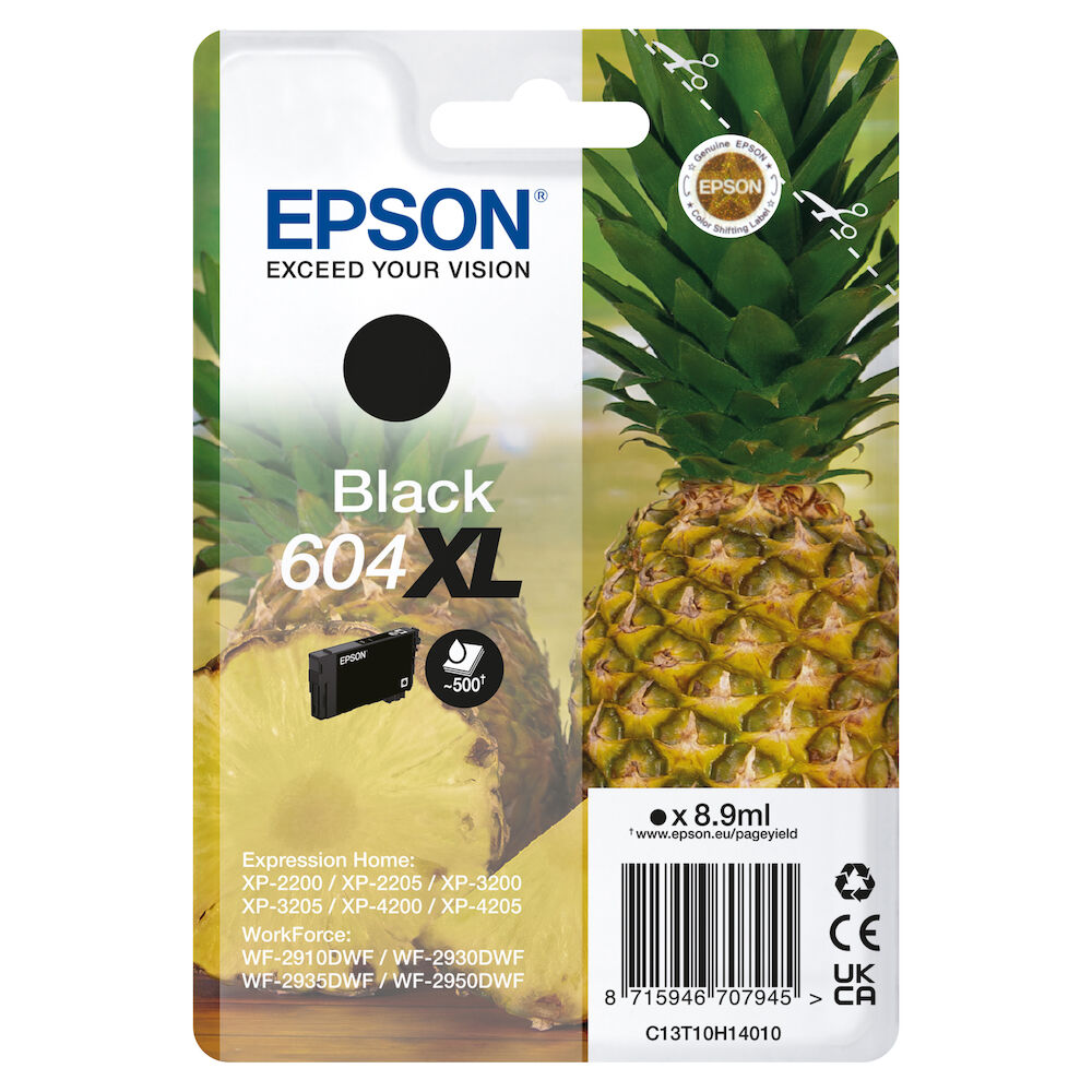 Epson Bläck 604XL svart 8,9 ml