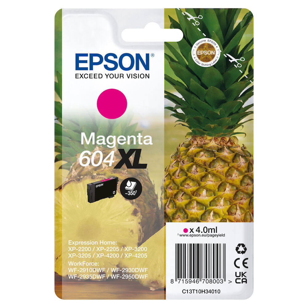 Epson Bläck 604XL magenta 4,0 ml
