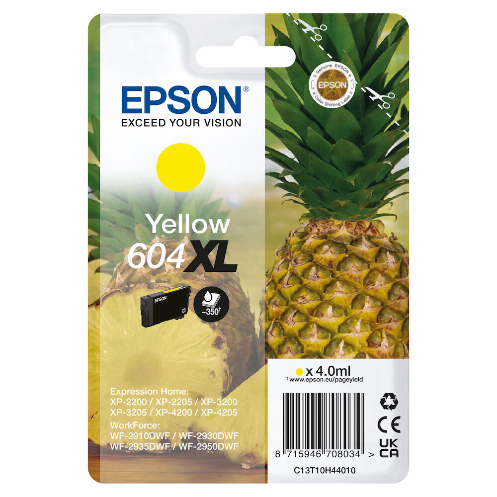 Epson Bläck 604XL gul 4,0 ml