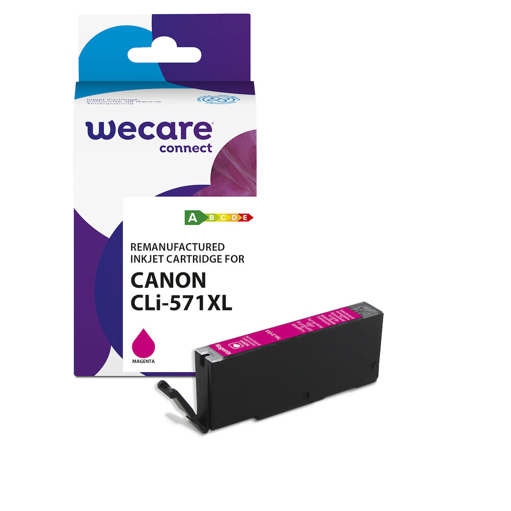 Wecare Bläck CLI-571XL magenta