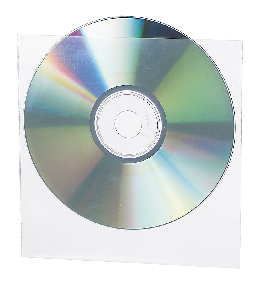 NoBrand CD-ficka PE Transparent 50 st/fp