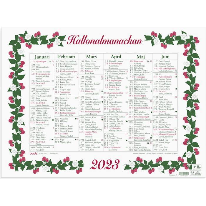 Almanackor 2021 För Utskrift Gratis / Almanacka 5030 ...