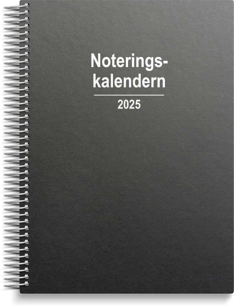 Burde Noteringskalendern 2025 refill