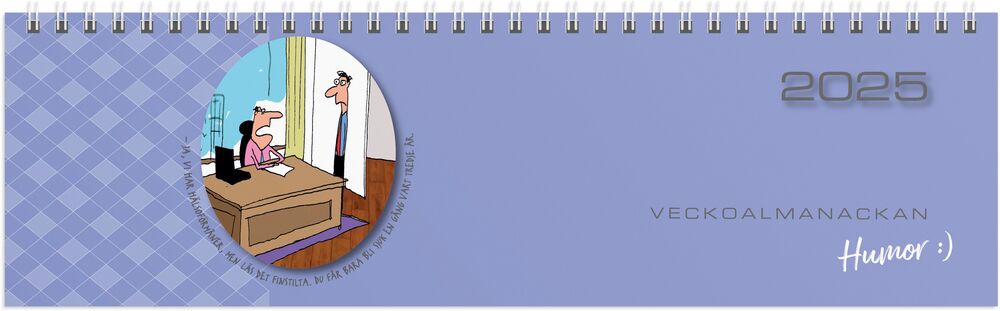 Burde Veckoalmanackan Humor 2025