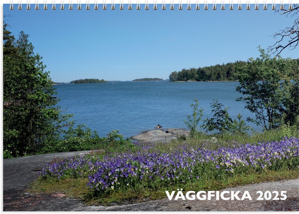 Burde Väggkalender 2025 Väggficka
