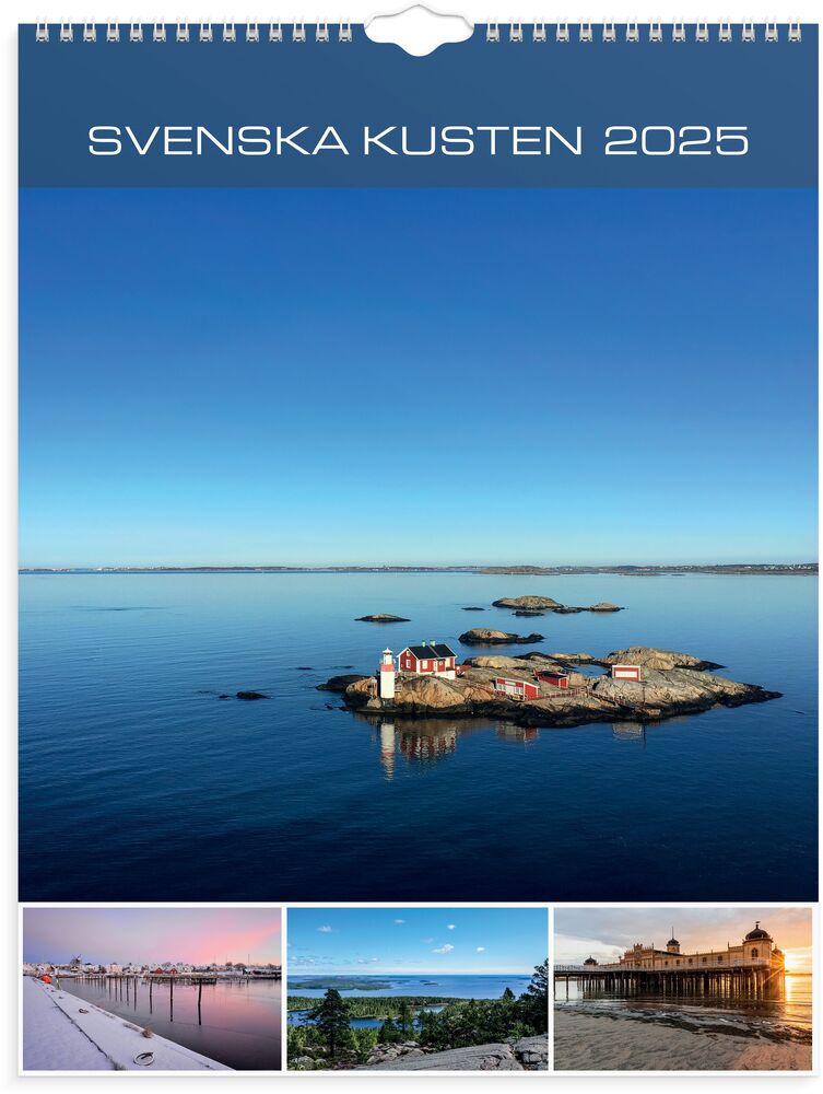 Burde Väggkalender Svenska kusten 2025