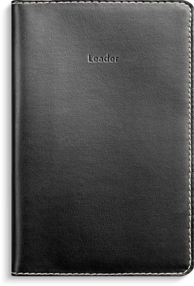 Burde Kalender Leader 2025 svart spiralbunden