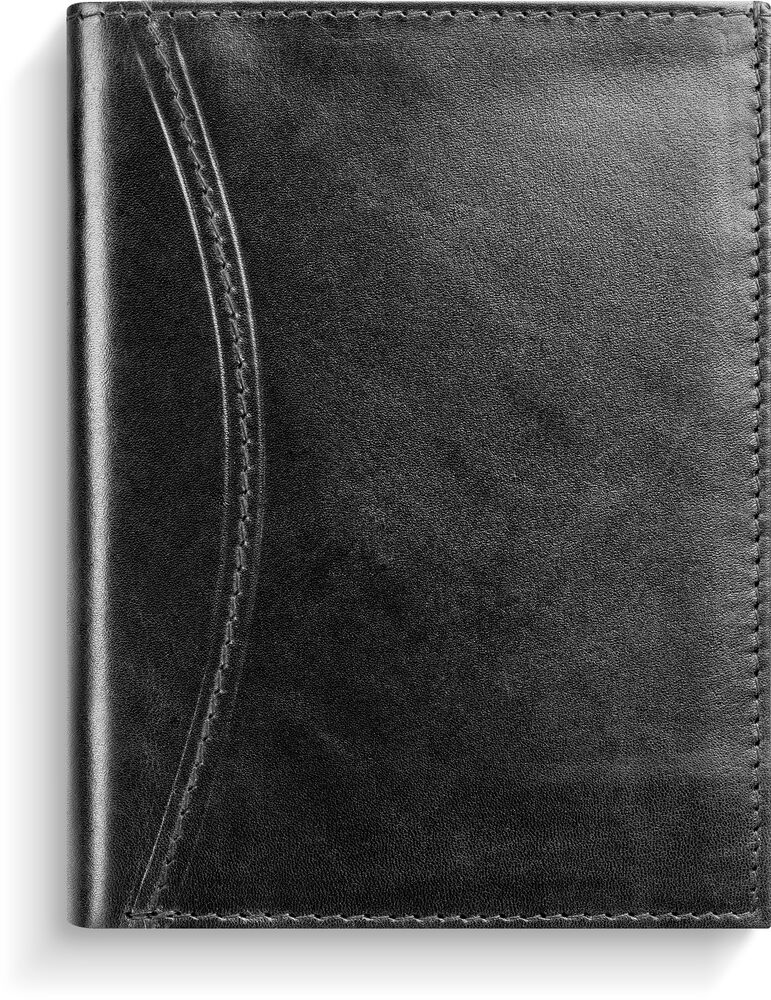 Burde Kalender Prestige de Luxe 2025 svart skinn