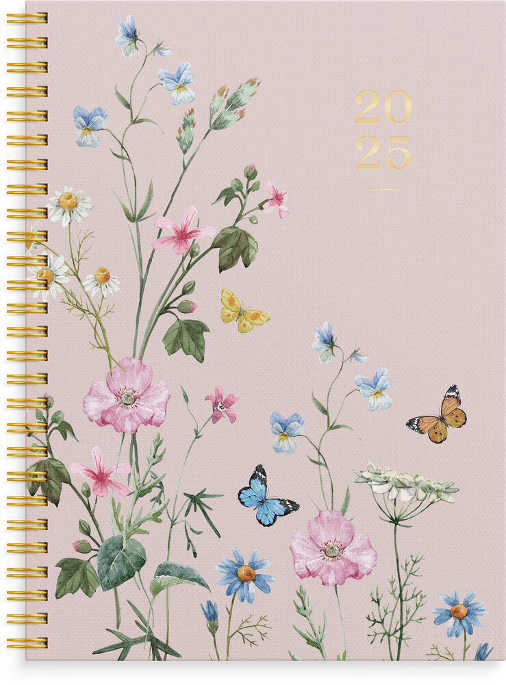Burde Kalender Business Story blomma 2025