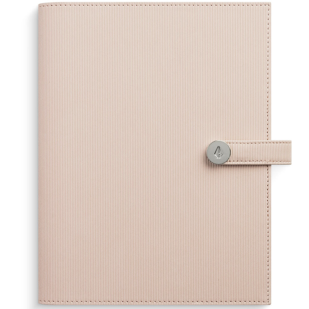 Burde Kalender Business Amelia 2025 beige konstläder A5