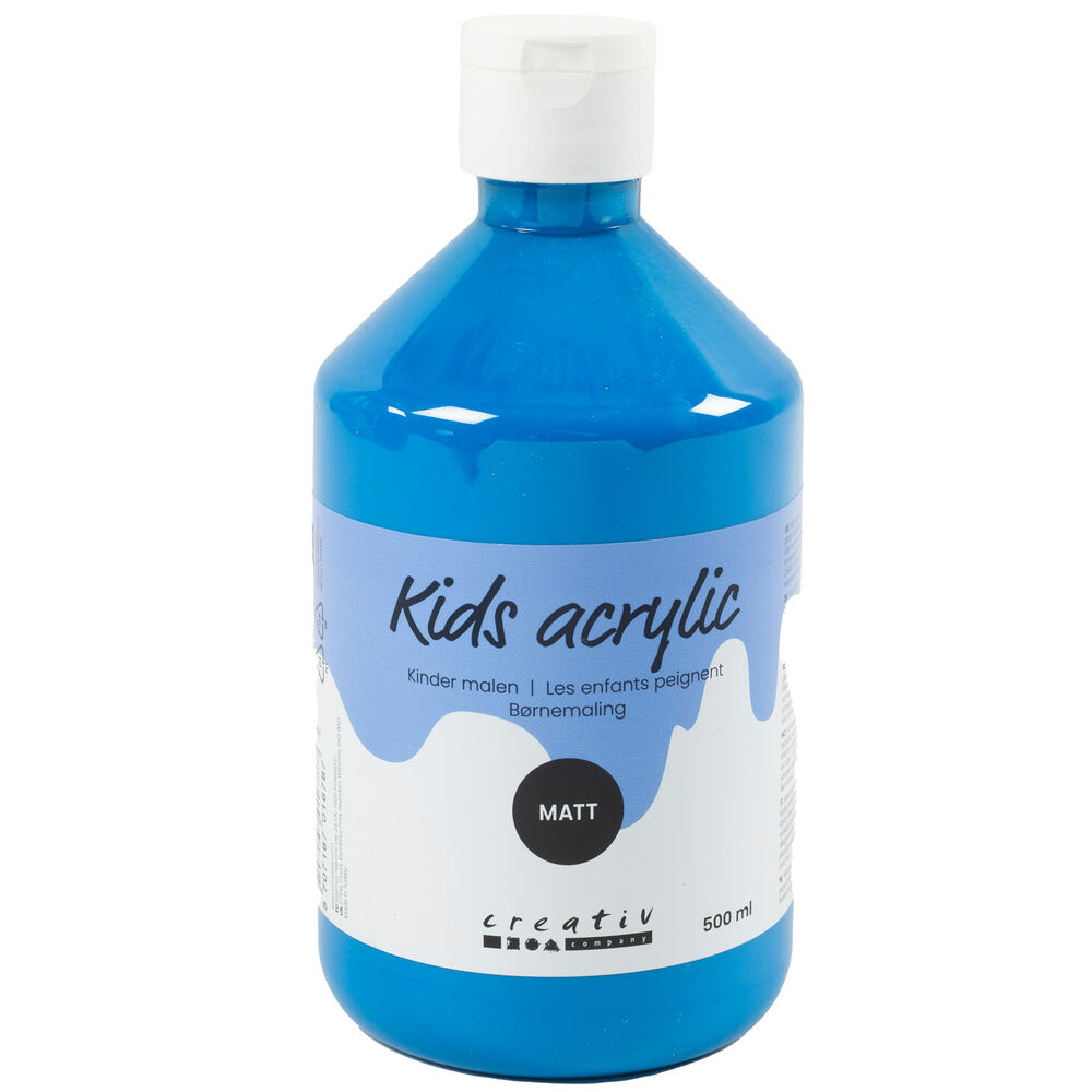Creativ Company Readymix matt 500ml cyanblå