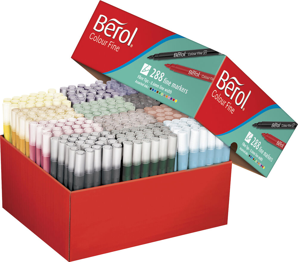 Berol Tuschpennor Fine 288 st/fp