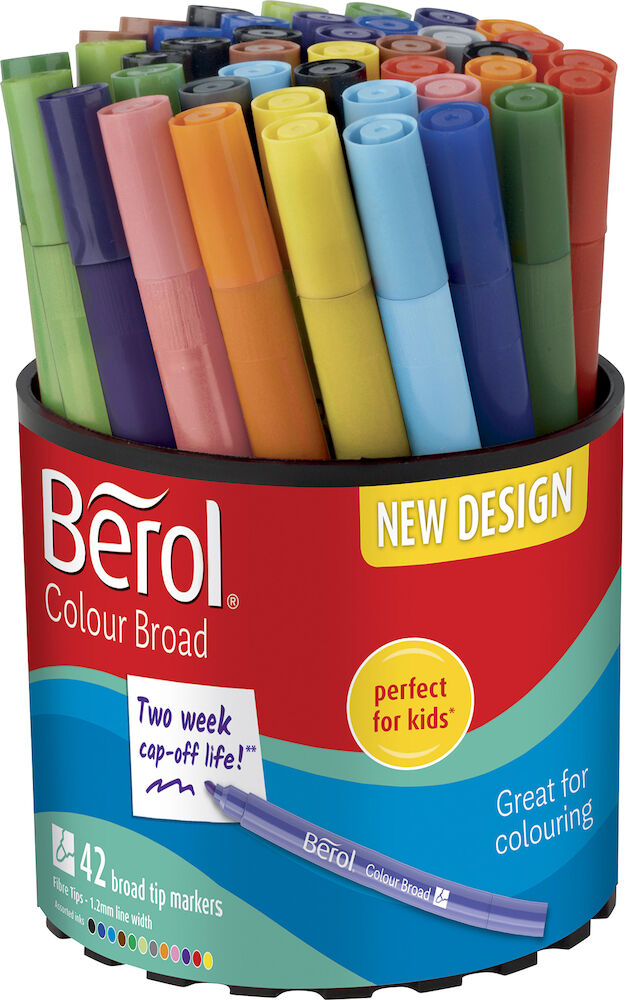 Berol Tuschpennor Broad 42 st/fp