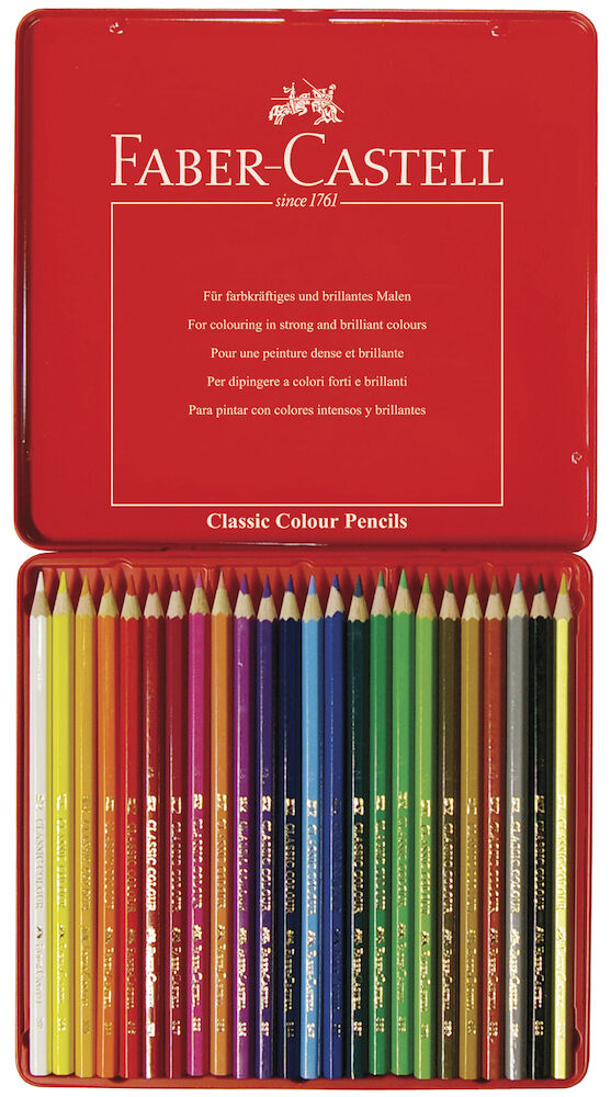 Faber Castell Färgpenna Faber Classic 24 st/fp