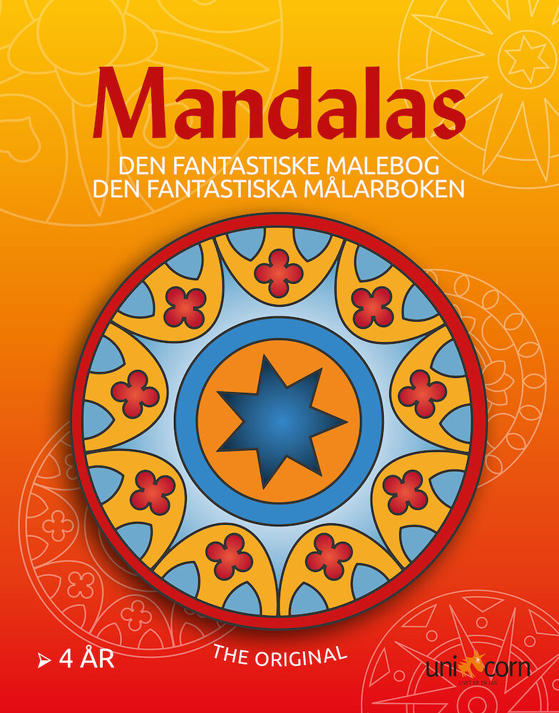 Mandalas Målarbok från 4 år