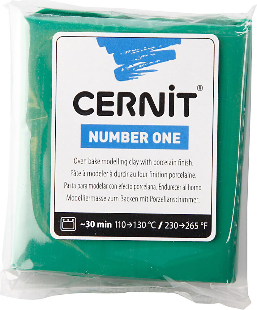 Cernit lera 56 g Grön