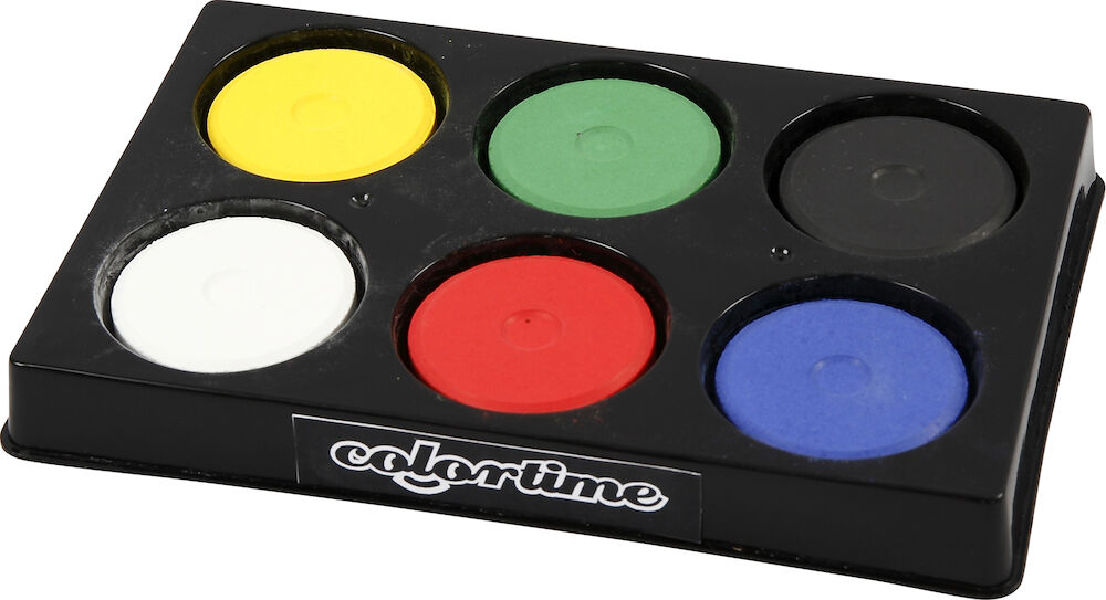 Colortime Temperablock 44mm palett 6 bas färger