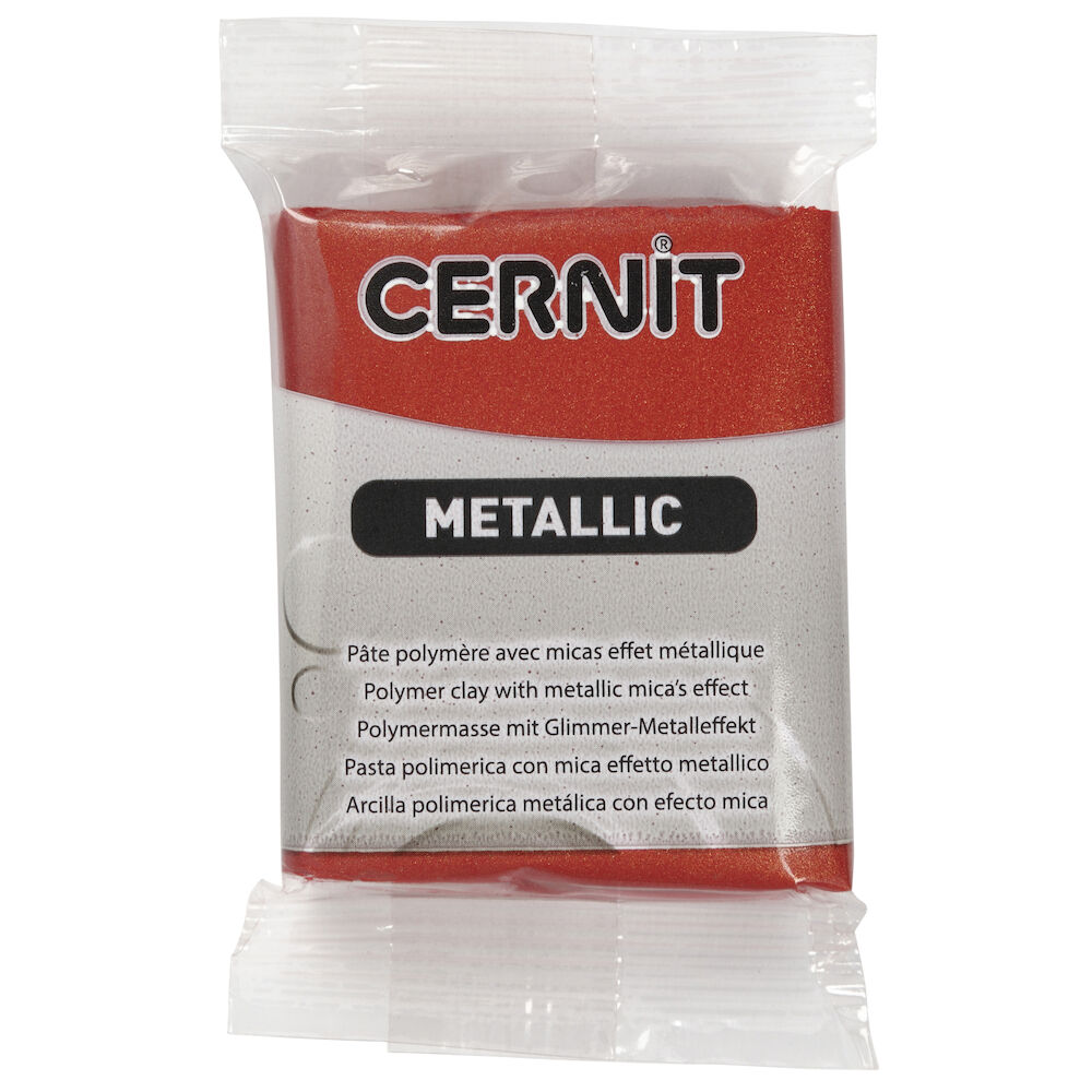 Cernit lera 56 g Koppar