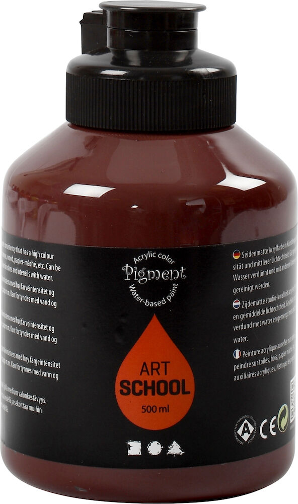 Creativ Company Akrylfärg Pigment 500ml brun
