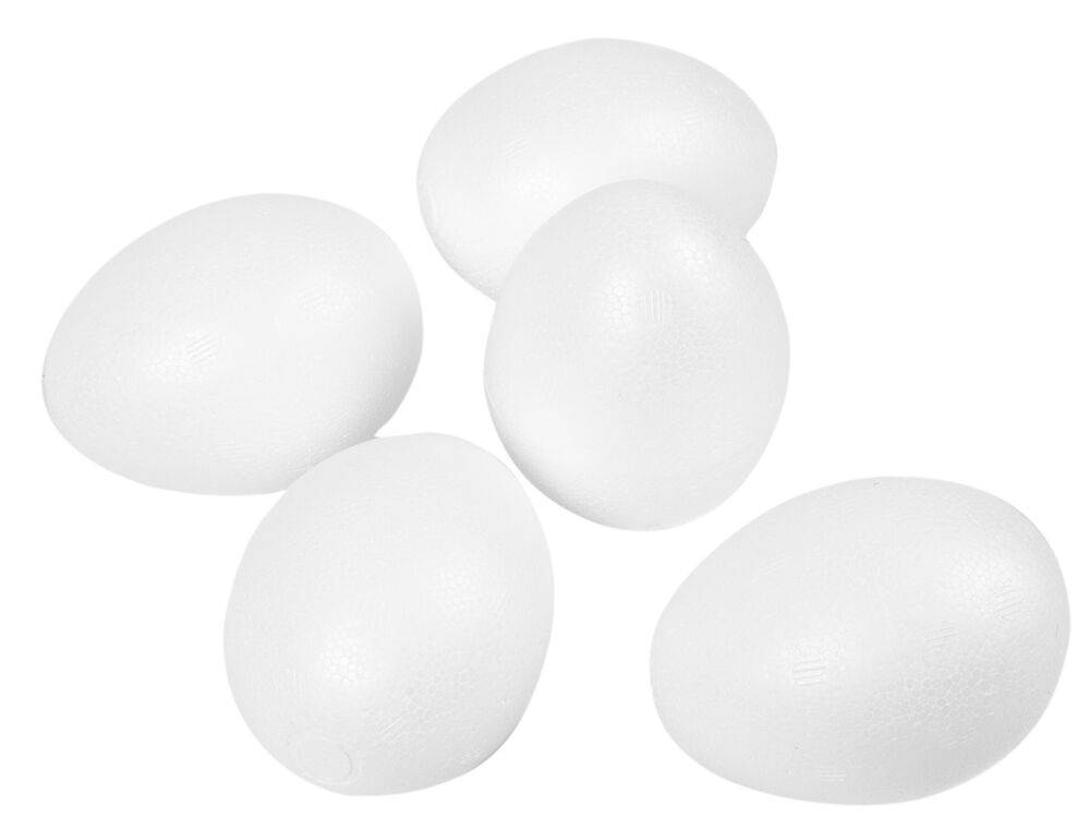 Creativ Company Ägg Styrolit 8 cm 5 st/fp