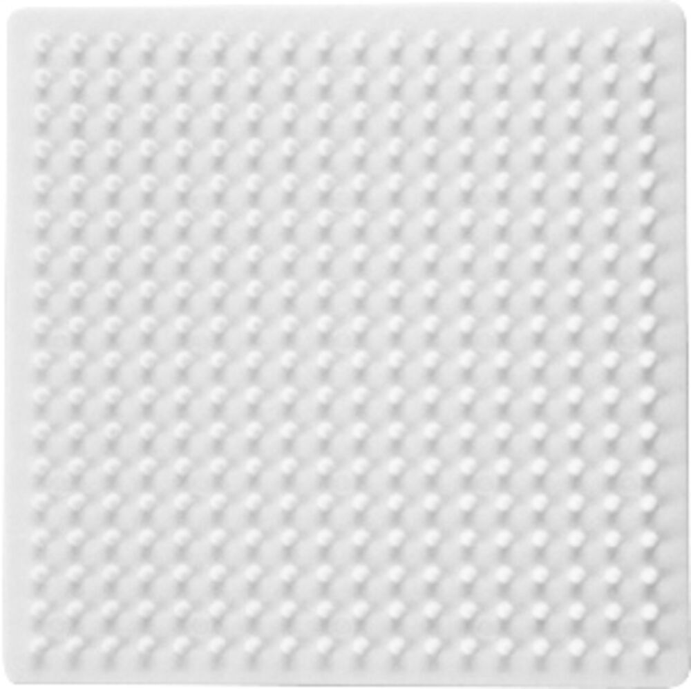 Creativ Company Pärlplatta 9x9cm vit