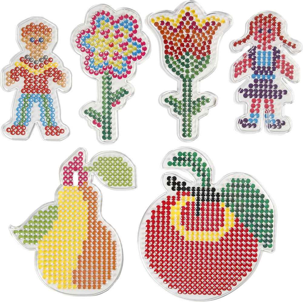 Creativ Company Pärlplattor barn&blommor 6fp