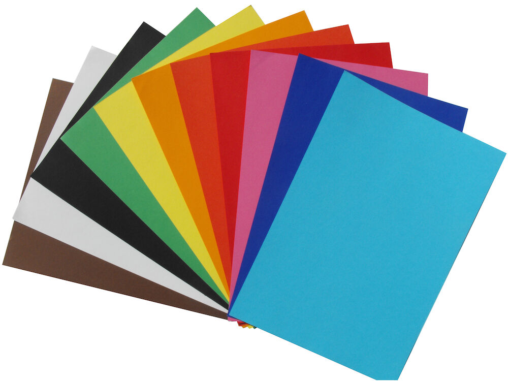 NPA Reklamkartongong 300g 35x50cm sort.färg 11/fp