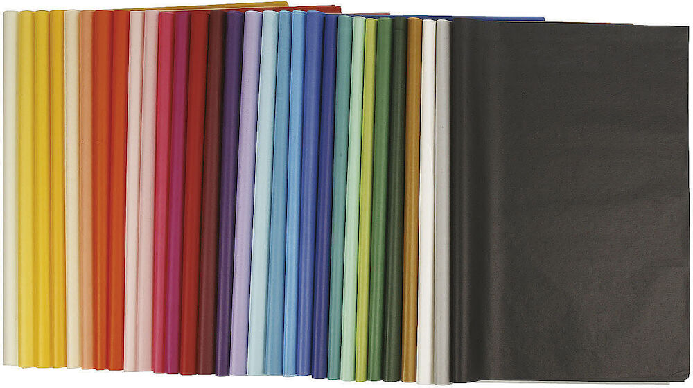 Creativ Company Silkespapper 50x70cm Sorterade färger 300/fp