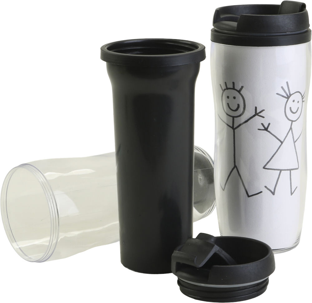NoBrand Termosmugg med lock