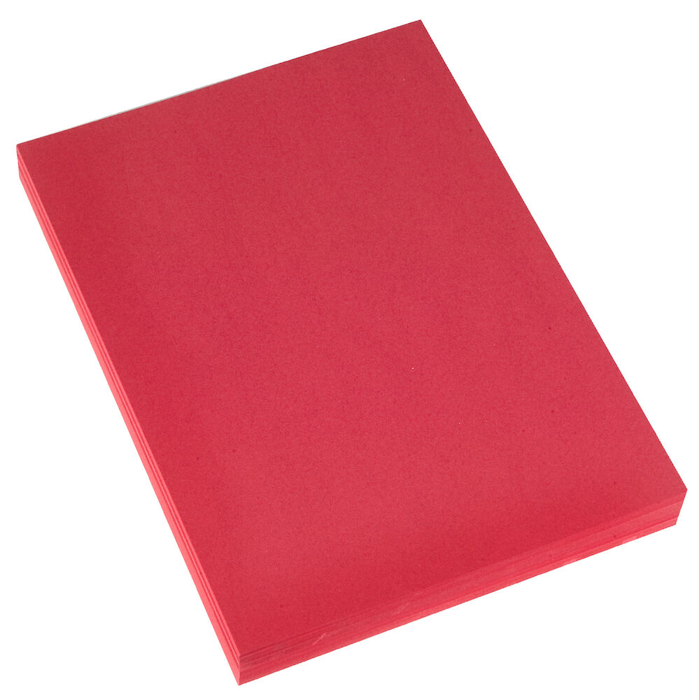 NPA Kartong 225g A4 röd 100/fp
