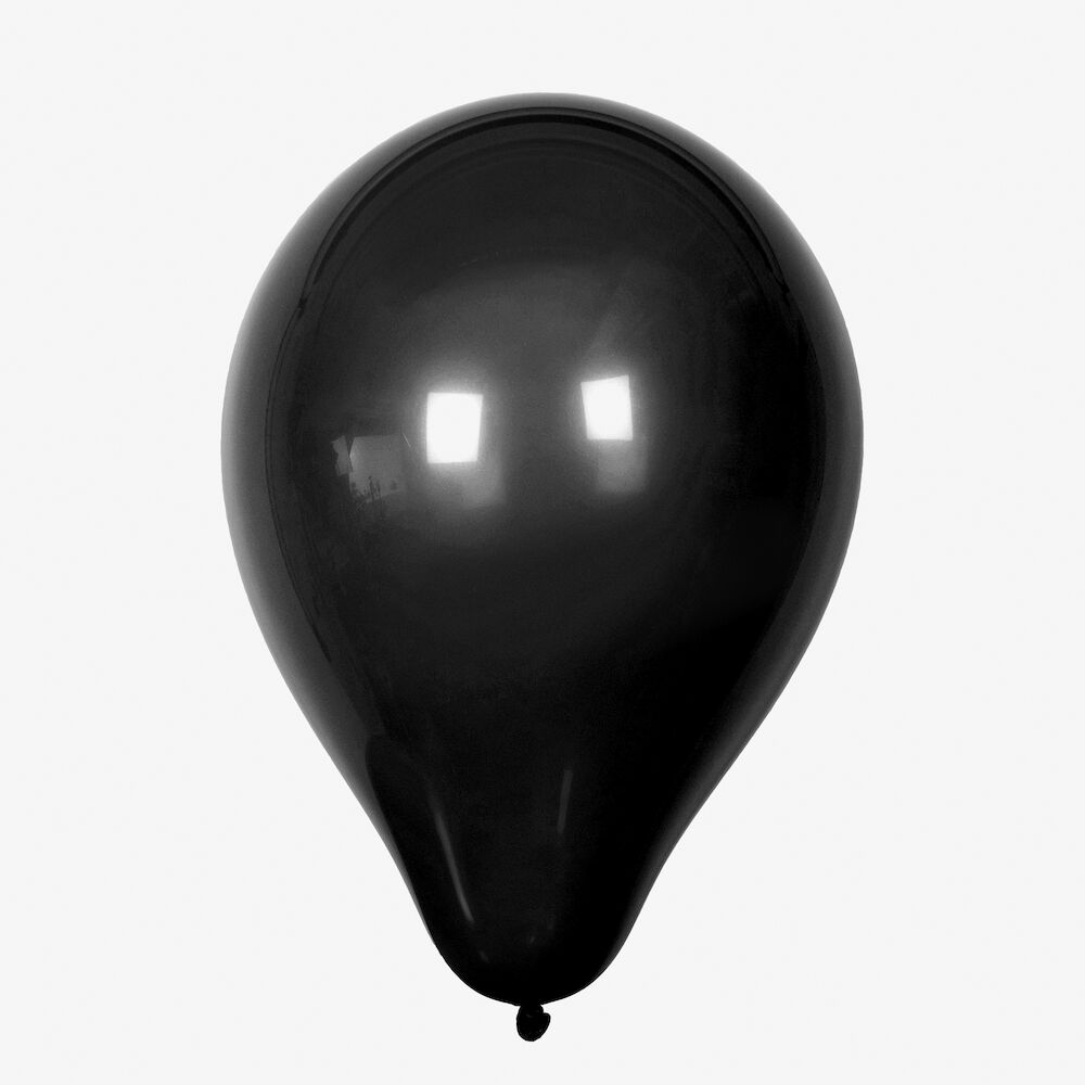 Creativ Company Ballonger runda 23 cm 10/fp Svart