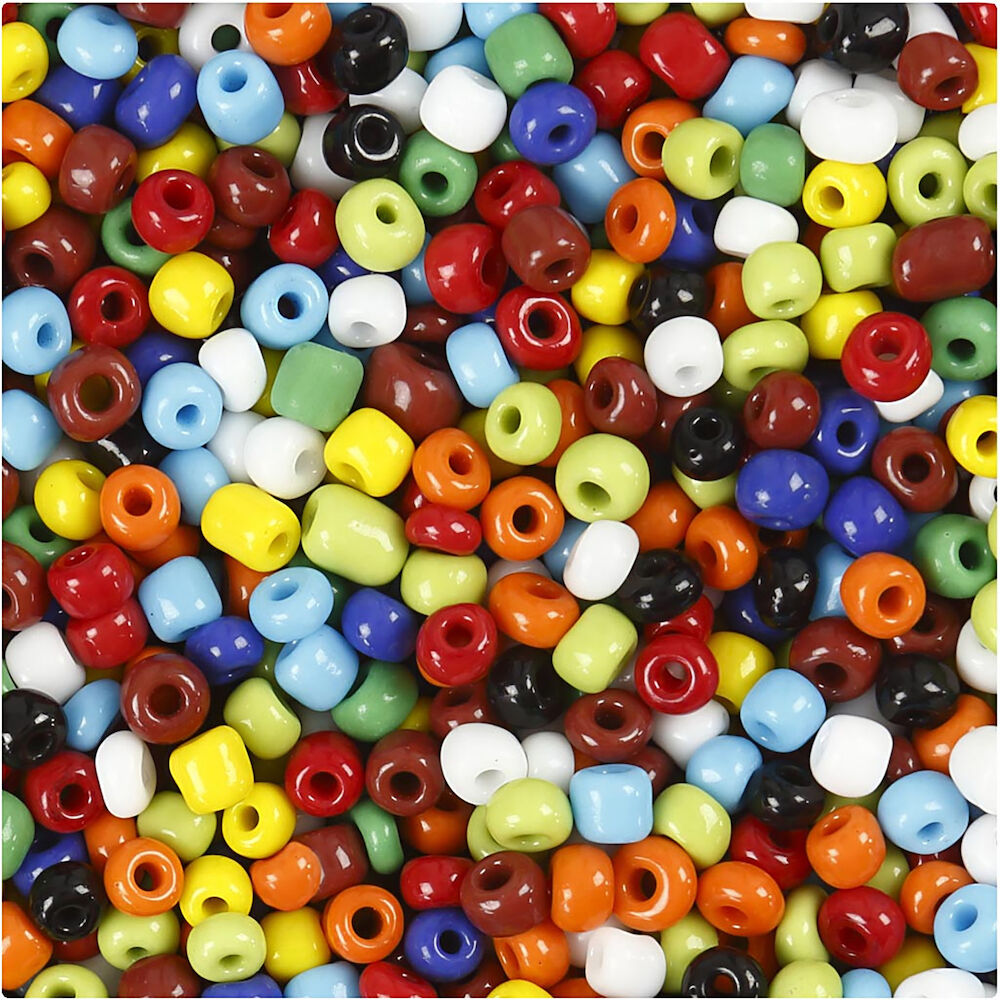 Creativ Company Rocaipärlor 4mm mix 1000g
