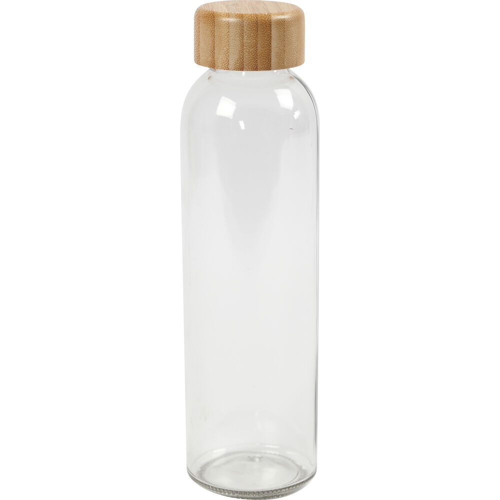 Creativ Company Vattenflaska glas/bambu 500 ml