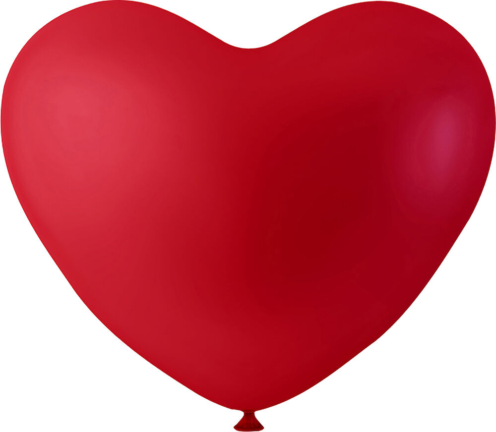 NoBrand Ballonger hjärta röd 8/fp