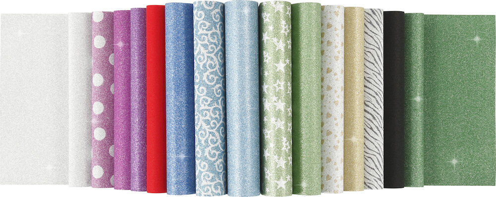 Creativ Company Papper glitter A4 150g 30/fp