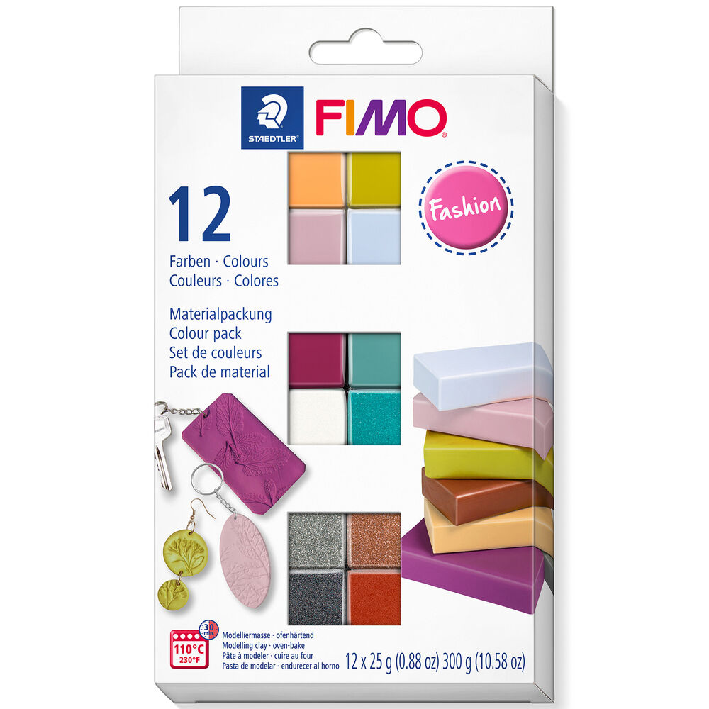 Staedtler Lera FIMO Fashion 12-pack