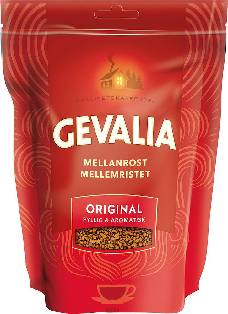 Gevalia Kaffe Refill Mellanrost 200 g