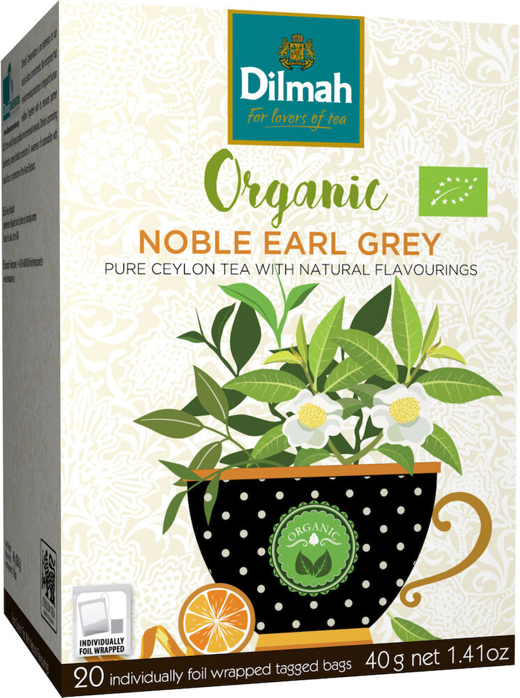 Dilmah Te Earl Grey Eko kuvert Eko 20 st/fp